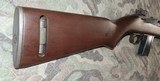 1943 WORLD WAR II U.S. UNDERWOOD M1 Carbine .30 Caliber with canvas case and Olive SLING & OILER, Like New - 4 of 12