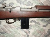 1943 WORLD WAR II U.S. UNDERWOOD M1 Carbine .30 Caliber with canvas case and Olive SLING & OILER, Like New - 5 of 12