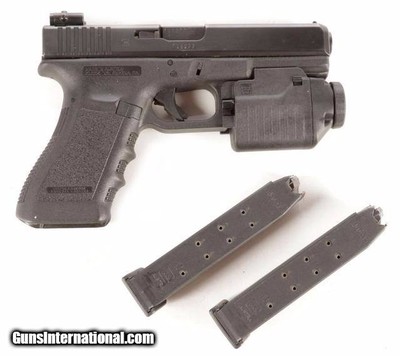 Glock 37 in .45 GAP. Like new with Glock light and laser