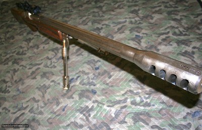 .50 BMG Rifle with Redfield 3-9 x Variable power sniper scope