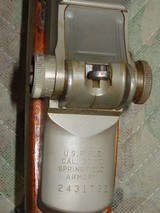 Garand, M1 WWII Springfield Like new condition possibly never issued. - 8 of 14