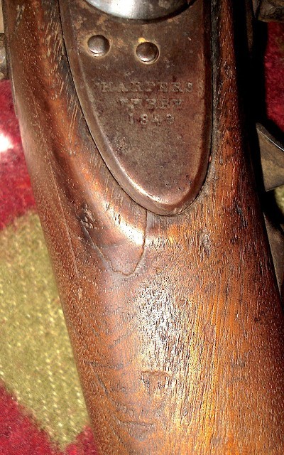 Harpers Ferry 1849 .69 Cal Musket ANTIQUE Civil War, Very Rare - Image 13 of 14