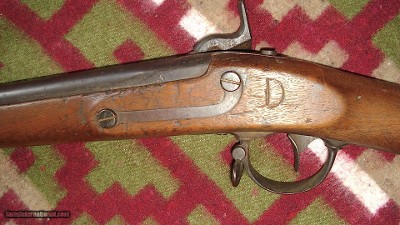 Harpers Ferry 1849 .69 Cal Musket ANTIQUE Civil War, Very Rare - Image 6 of 14