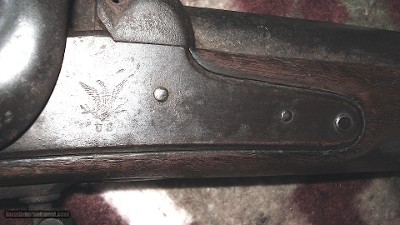 Harpers Ferry 1849 .69 Cal Musket ANTIQUE Civil War, Very Rare - Image 12 of 14