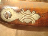 TOWER FLINTLOCK LIGHT DRAGOON DRESS PISTOL MFG 1840’s - 5 of 17