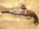 TOWER FLINTLOCK LIGHT DRAGOON DRESS PISTOL MFG 1840’s - 1 of 17