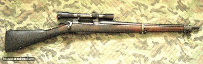 US Remington Model 03-A3 .30-06 Springfield Bolt Action Modified Sniper Rifle w/ Scope
