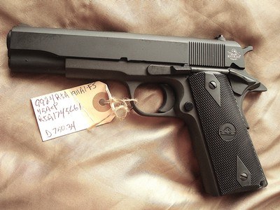 Rock Island Armory ~ M1911 A1-FS, .45 Auto like new in hard plastic factory box.