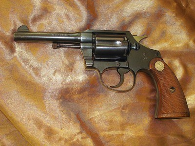 Colt .38 Special Police Positive Revolver - All Original! 95% condition.