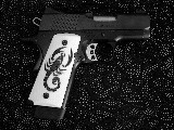 Kimber Ultra Carry II 45 Auto 3in Matte Black 7+1 w custom Scorpion Grips