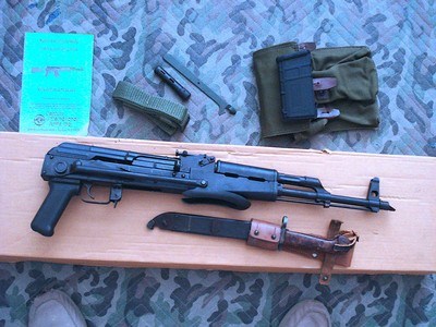 WASR 10 Romarm Cugir AK 47 Rifle With Bayonet