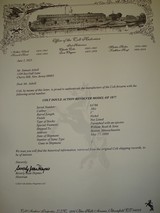 Colt Model 1877 “Lightning” .38 Colt Excellent-Fine Condition with factory letter