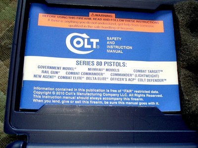 Colt Commander .45 ACP with hard case and two magazines - Image 5 of 7
