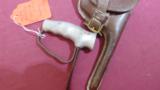 WW I BRITISH FIGHTING KNIFE ROBBINS & DUDLEY WITH LEATHER HOLSTER
- 2 of 16
