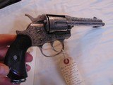 COLT MODEL 1878 DOUBLE ACTION FRONTIER REVOLVER 44-40 NEW YORK ENGRAVED - 4 of 25