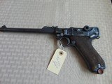 GERMAN WW I DWM ARTILLERY P08 LUGER DATED 1917 CALIBER 9MM - 1 of 23