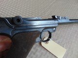 GERMAN WW I DWM ARTILLERY P08 LUGER DATED 1917 CALIBER 9MM - 3 of 23