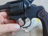 WWII COLT COMMANDO MILITARY REVOLVER 38 SPECIAL MADE 1942 FLAMING BOMB G.H.D. INSPECTED - 10 of 21