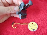 WINCHESTER 52 SPORTER LYMAN RECEIVER SIGHT " F "- VERY HARD TO FIND SIGHT - 7 of 7