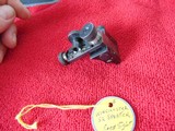 WINCHESTER 52 SPORTER LYMAN RECEIVER SIGHT " F "- VERY HARD TO FIND SIGHT - 6 of 7