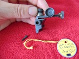 WINCHESTER 52 SPORTER LYMAN RECEIVER SIGHT " F "- VERY HARD TO FIND SIGHT - 1 of 7