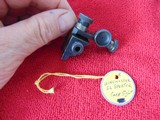 WINCHESTER 52 SPORTER LYMAN RECEIVER SIGHT " F "- VERY HARD TO FIND SIGHT - 2 of 7