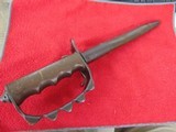 WWI 1917 TRENCH FIGHTING KNIFE A.C. CO USA CO. 1917 WITH SHEATH