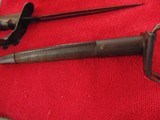 WWI 1917 TRENCH FIGHTING KNIFE A.C. CO USA CO. 1917 WITH SHEATH - 15 of 17