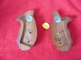 SMITH & WESSON K FRAME ROUND BUTT FINGER GROOVE GRIPS - ORIGINAL SMITH GRIPS - 8 of 9
