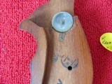 SMITH & WESSON K FRAME ROUND BUTT FINGER GROOVE GRIPS - ORIGINAL SMITH GRIPS - 9 of 9
