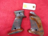 SOLD --- COLT 1911 STYLE SEMI AUTO PISTOL TARGET GRIPS - 1 of 7