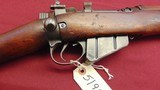 SOLD--- SAVAGE ENFIELD NO4 MK1 BOLT ACTION RIFLE 303 U.S. PROPERTY - 7 of 25