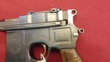 SOLD -- MAUSER C96 BROOMHANDLE PISTOL 7.63 MAUSER SEMI AUTO PISTOL - 5 of 25