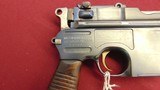 SOLD -- MAUSER C96 BROOMHANDLE PISTOL 7.63 MAUSER SEMI AUTO PISTOL - 12 of 25