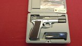 SOLD --BROWNING PRACTICAL SEMI AUTO PISTOL 9MM TWO TONE FINISH W/ BOX - 1 of 18