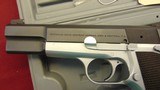 SOLD --BROWNING PRACTICAL SEMI AUTO PISTOL 9MM TWO TONE FINISH W/ BOX - 9 of 18