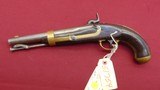 SALE PENDING --H. ASTON MODEL 1842 54 CAL PERCUSSION PISTOL DATED 1846. - 6 of 16