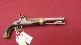 SALE PENDING --H. ASTON MODEL 1842 54 CAL PERCUSSION PISTOL DATED 1846. - 2 of 16