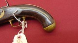 SALE PENDING --H. ASTON MODEL 1842 54 CAL PERCUSSION PISTOL DATED 1846. - 9 of 16