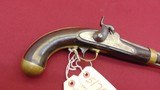 SALE PENDING --H. ASTON MODEL 1842 54 CAL PERCUSSION PISTOL DATED 1846. - 3 of 16