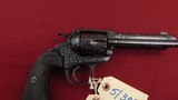 SOLD --- COLT ENGRAVED SINGLE ACTION BISLEY REVOLVER 45 COLT MADE 1902 - 6 of 16