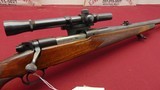 sale pending - george WINCHESTER GRIFFIN & HOWE SUPER GRADE BOLT RIFLE MADE 1958 375 H&H MAGNUM EASTERN BRANCH FIREARMS A+(9075) - 2 of 25