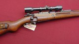 SOLD D. LESSARD-MAUSER COMMERICAL 1934 BOLT A RIFLE GRIFFEN & HOWE 8MM-06 GERMAN OPTICS EASTERN BRANCH FIREARMS A+(9075) - 2 of 22