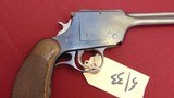 SOLD--RARE - HARRINGTON & RICHARDSON MODEL 195 USRA SINGLE SHOT TARGET PISTOL 22 - 7 of 14