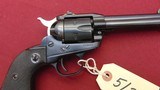 SOLD -- RUGER
"STEEL LIGHT WEIGHT SINGLE SIX REVOLVER 22LR MADE IN 1957 - 2 of 12