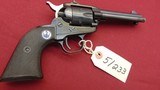 SOLD -- RUGER
"STEEL LIGHT WEIGHT SINGLE SIX REVOLVER 22LR MADE IN 1957 - 3 of 12
