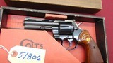 COLT 4" PYTHON REVOLVER MADE 1972 WITH BOX 357 MAGNUM - NICE GUN - 3 of 20