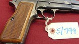 sold -- gene -BROWNING HIGH POWER PRE WAR SEMI AUTO PISTOL 9MM TANGANT SIGHT & SLOTTED - 4 of 21