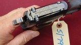 sold -- gene -BROWNING HIGH POWER PRE WAR SEMI AUTO PISTOL 9MM TANGANT SIGHT & SLOTTED - 11 of 21