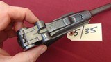 Sold —GERMAN ERFURT P08 LUGER KI.1933 9MM FROM SA / SS OFFICERS TRAINING SCHOOL - 3 of 16